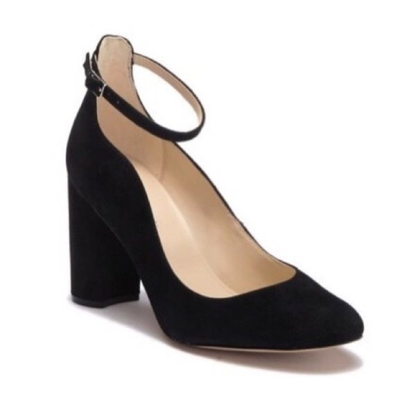 Marc Fisher Shoes - Marc Fisher Imagie Suede Ankle Strap Mary Janes